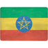 Ethiopia Flag Distressed Surface Laptop Studio Skin